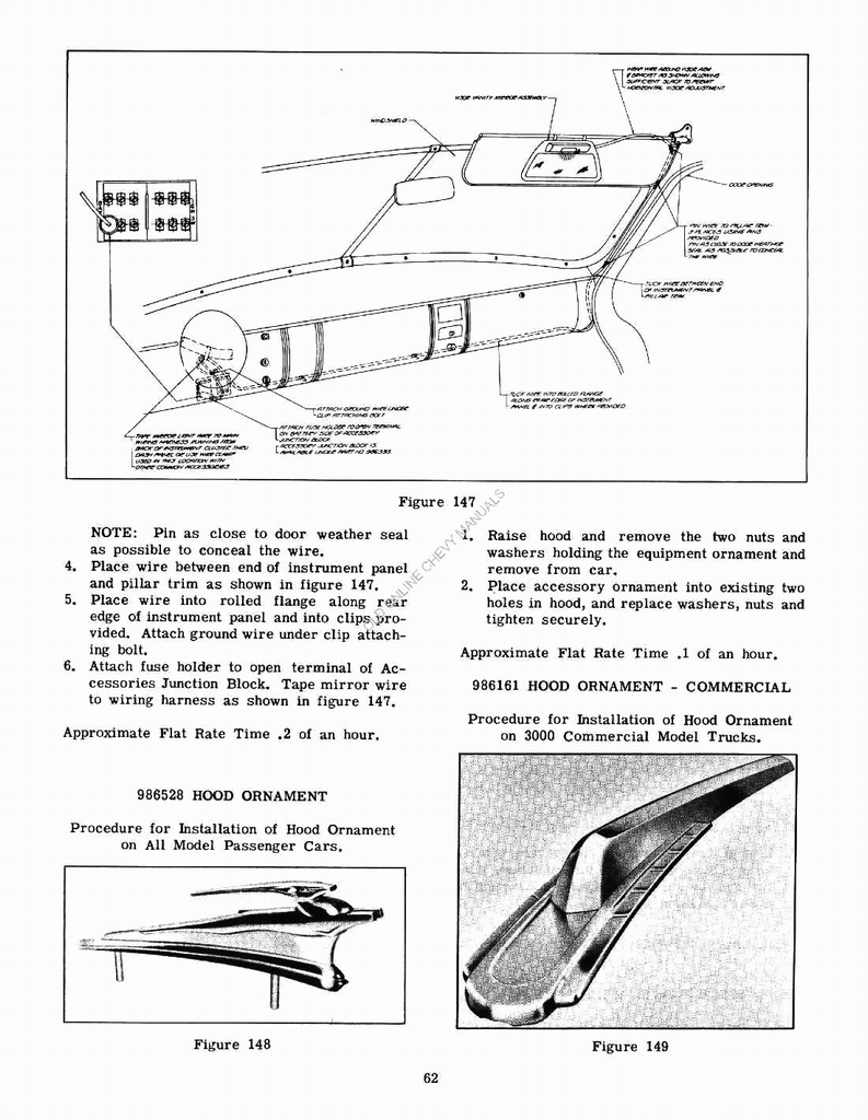 1951 Chevrolet Accessories Manual Page 33